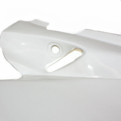White Plastic Rear Number Plate Guard for CRF250 PIT Trail Dirt Bike