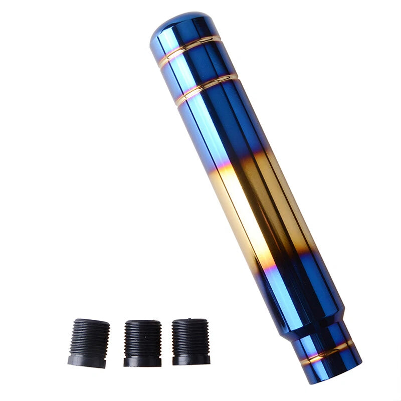 18CM Racing Aluminum Burnt Blue Gear Shift Knob for Universal Fit