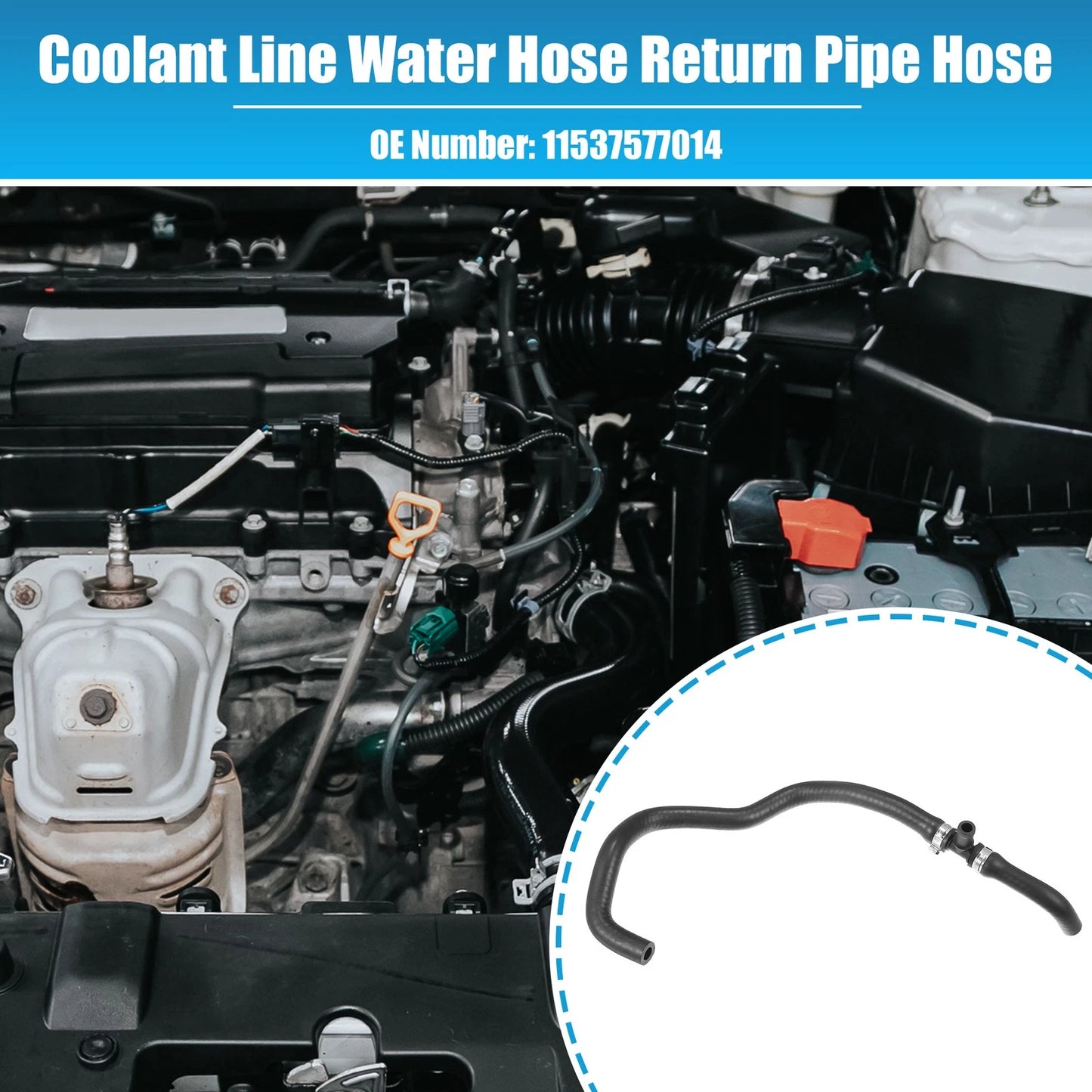 Coolant Return Hose for BMW 550i (2011-2016)