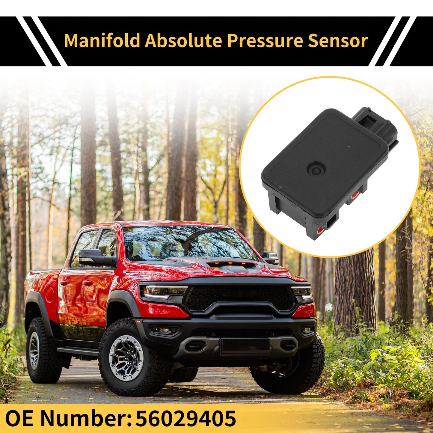 Manifold Absolute Pressure Sensor for Jeep Cherokee (1997-2001)