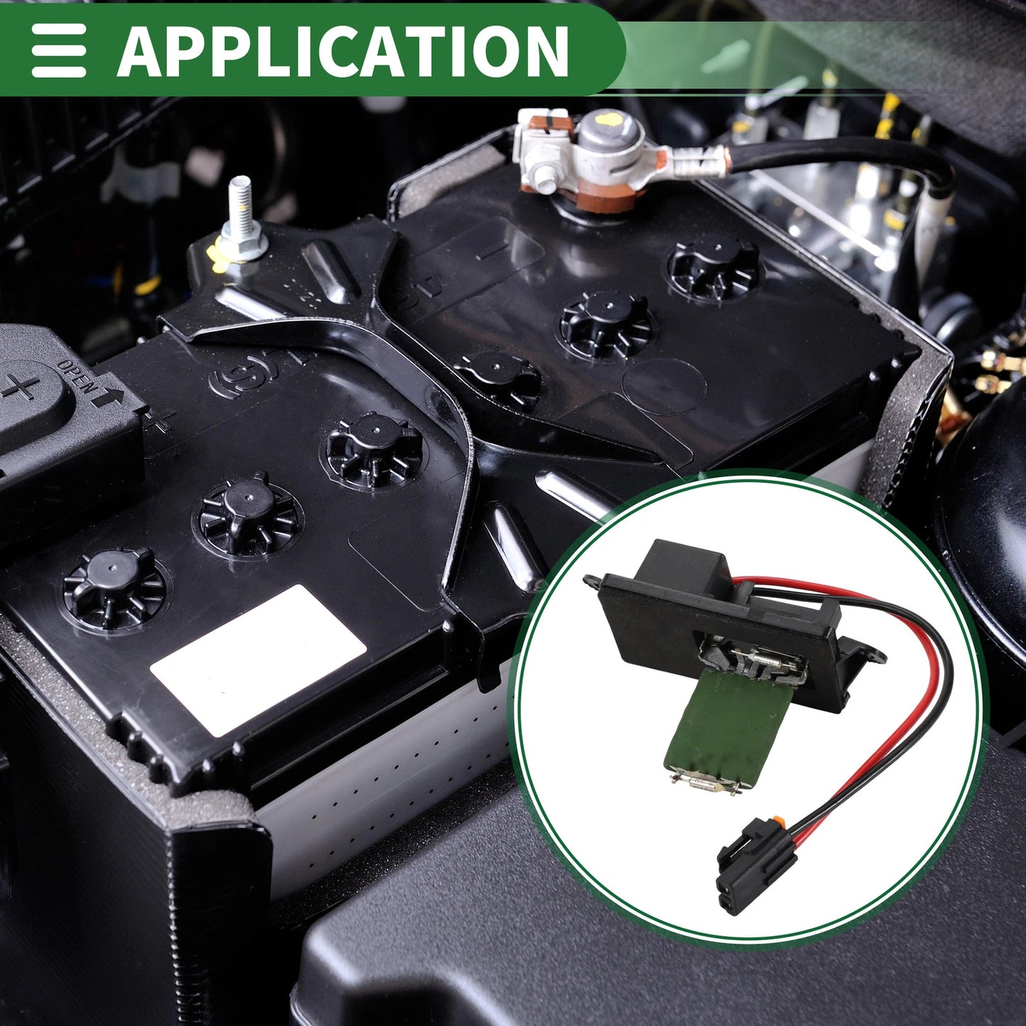 Blower Motor Resistor for Buick Rainier, Chevy Trailblazer (2004-2007)
