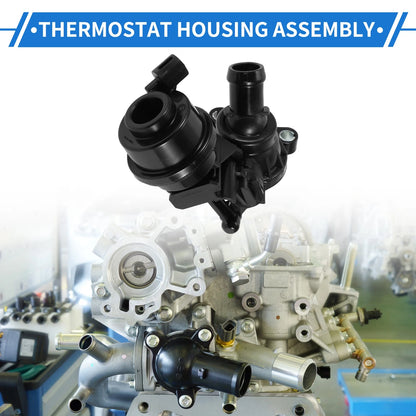 Engine Coolant Thermostat Housing Assembly for Porsche Cayenne (2013-2016)