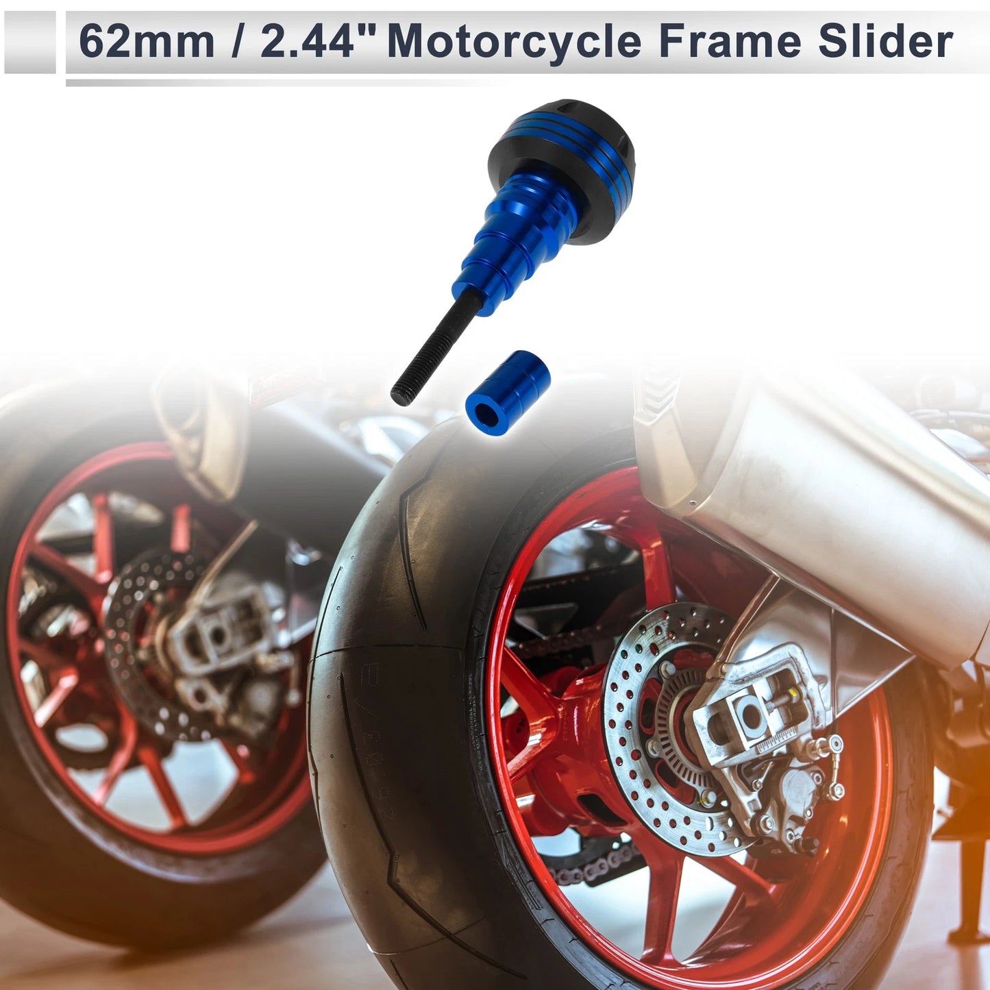 Frame / 20mm Aluminum Alloy Plastic / Motorcycle Slider Frame for Make Model