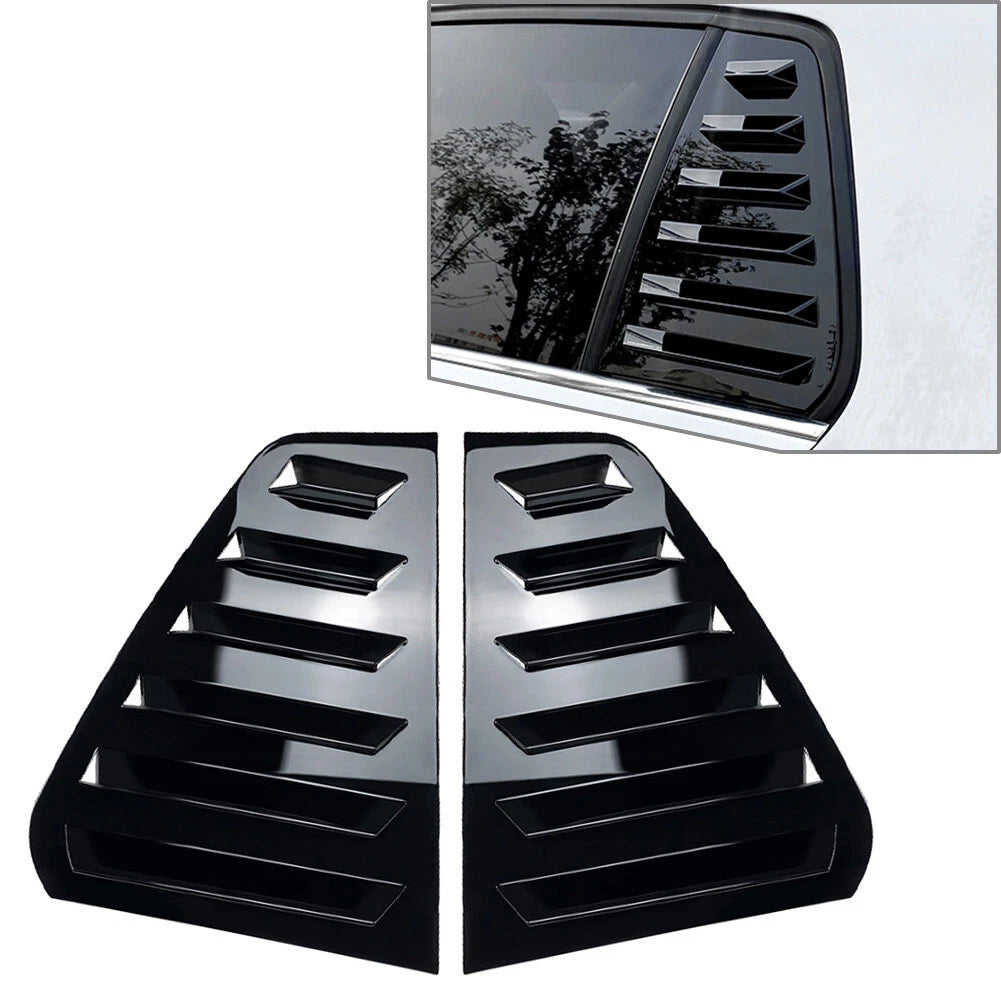 Rear Window Side Vent Shutter Louvers for VW Golf MK7 MK7.5 (2014-2019)
