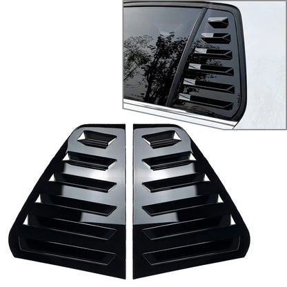 Rear Window Side Vent Shutter Louvers for VW Golf MK7 MK7.5 (2014-2019)