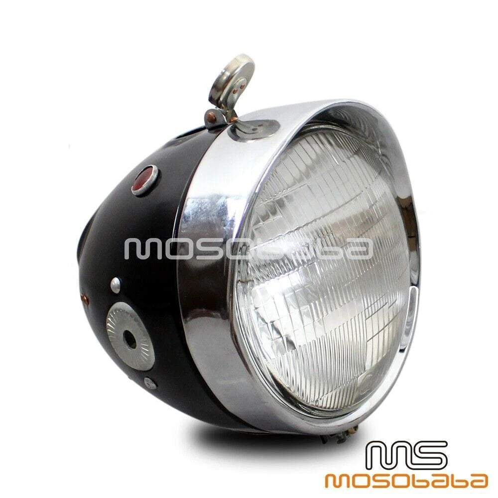 Black Housing Headlight for Zundapp DB DS DBK KS BMW R51 R60 R69