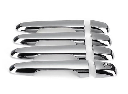 4 Door Handle Cover Trim for Mitsubishi L200 Triton (2006-2014)