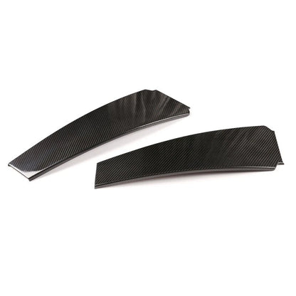 For Maserati Ghibli 2013-2021 Real Carbon Fiber Extrior Door B Pillar Cover Trim