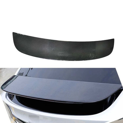 Carbon Fiber Rear Trunk Diffuser Spoiler Wing Fit For 2016-2022 Tesla Model X