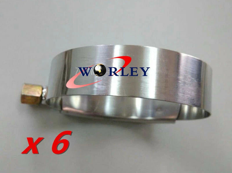 Silicone Turbo Pipe Hose Coupler 6x2.5" with T-bolt Clamps for 66-74 Models