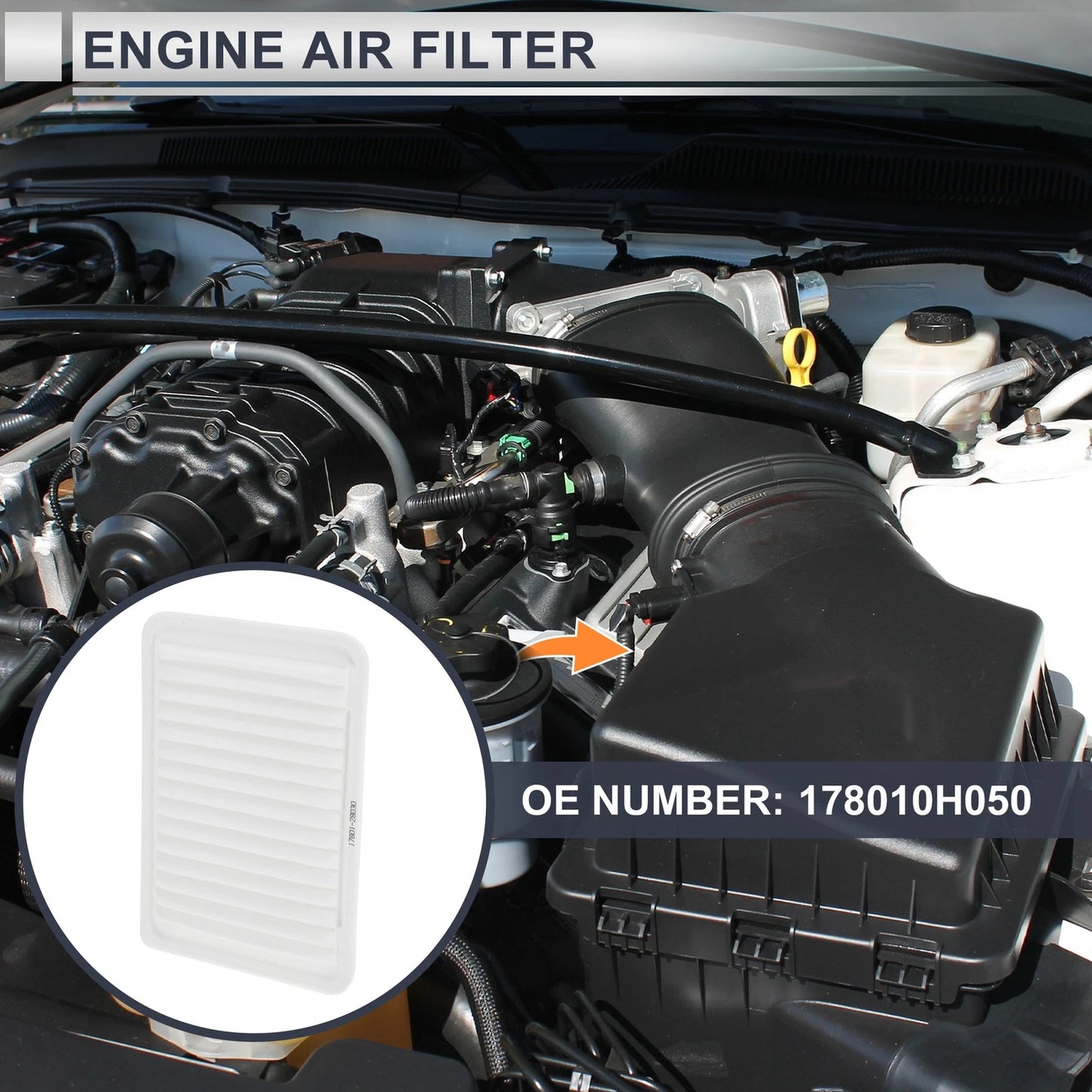 Engine Air Filter 1x for Toyota Camry