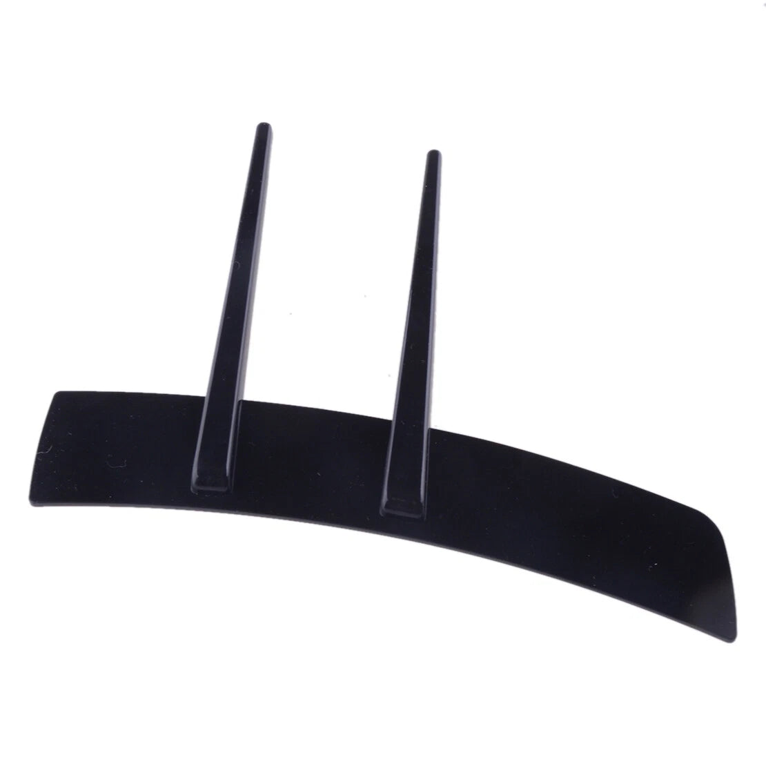 Black Front Side Fender Wing Air Vent Cover Trim for Universal Car