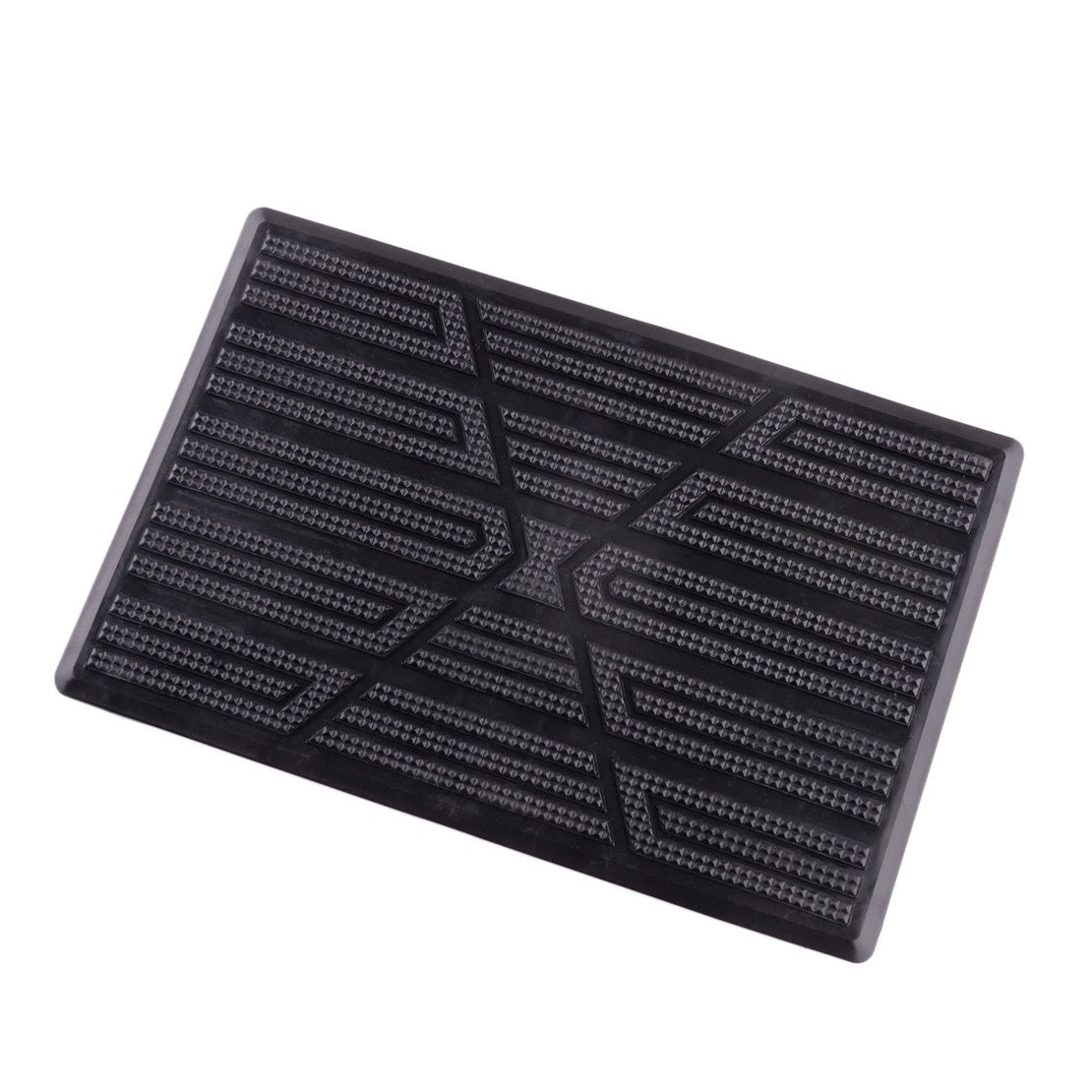Universal Black PVC Car Floor Mat Pedal Patch Cover for Vehicle