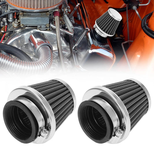 2pcs Universal 44mm Air Filter Cleaner for Motorcycle
