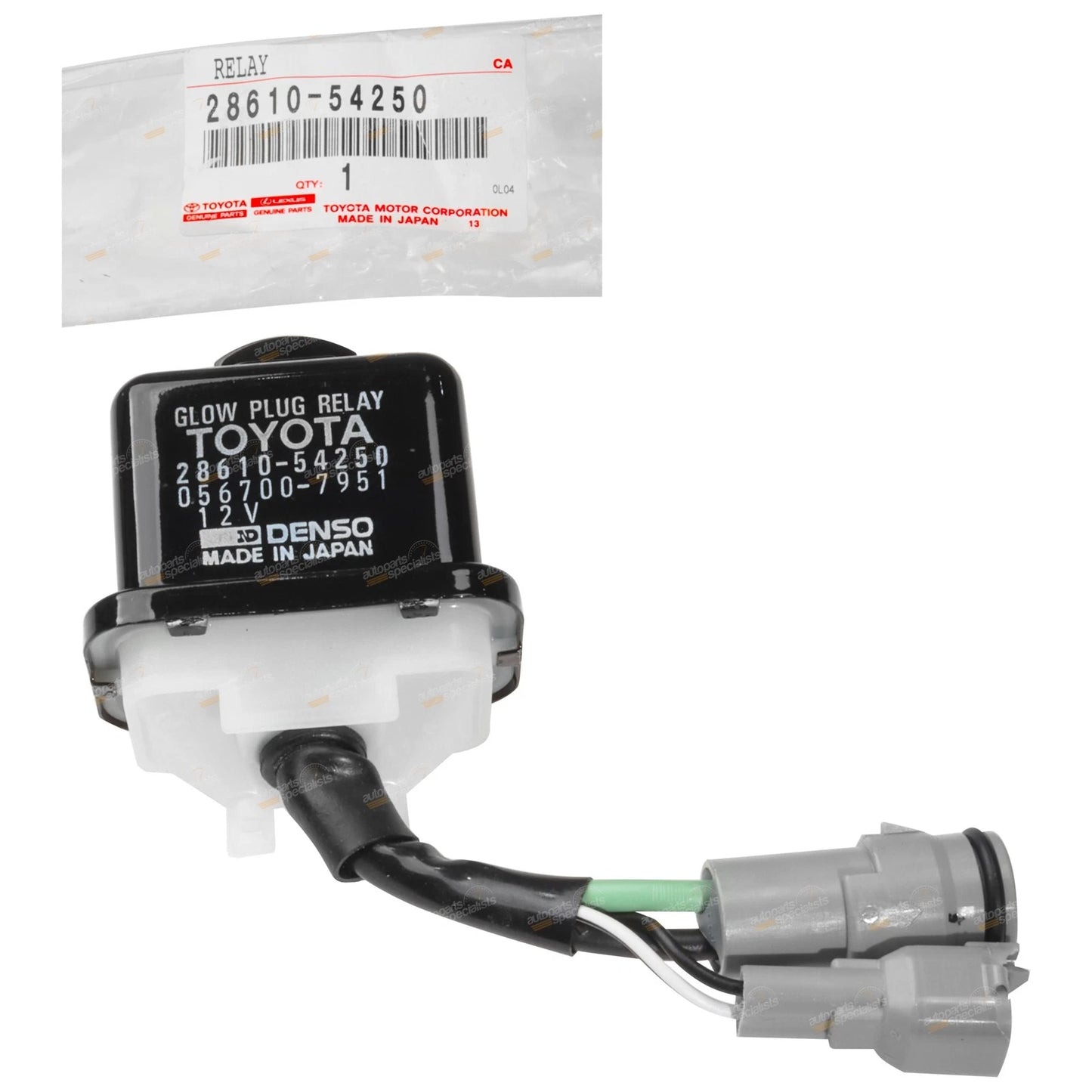 Glow Plug Relay for Hilux 4Runner LN61 (1985–1989)