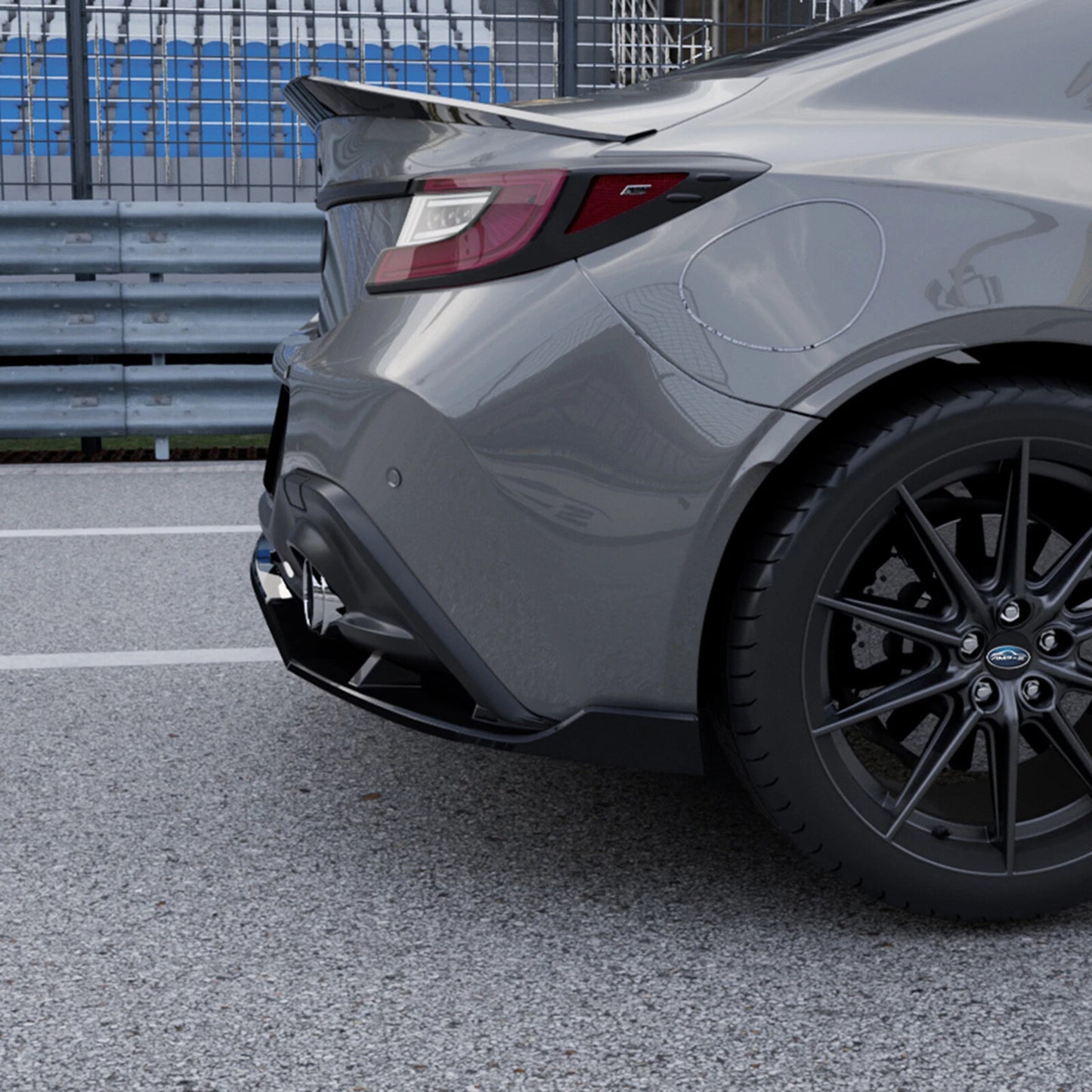 Rear Bumper Diffuser Lip for Toyota GR86, Subaru BRZ (2022-2025)