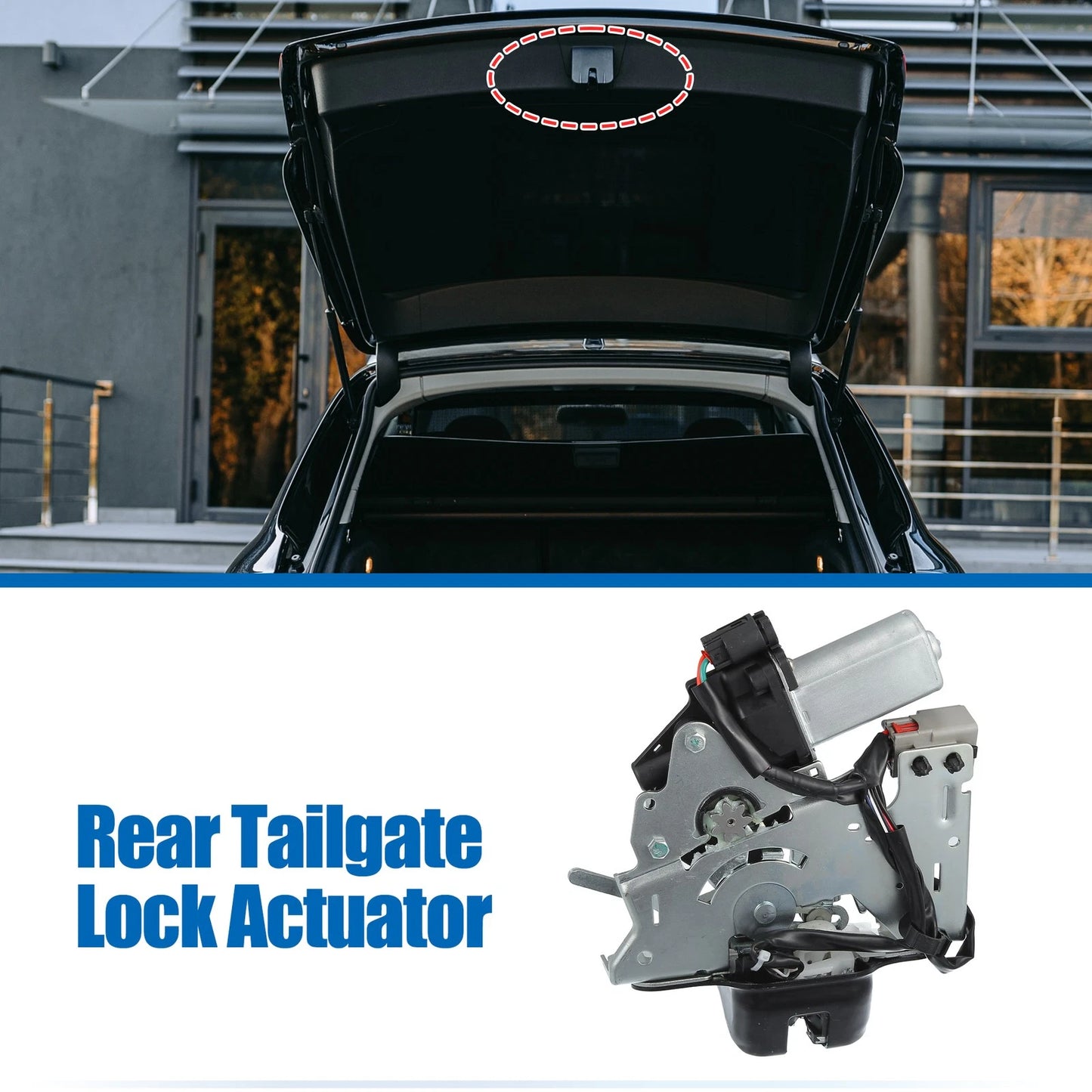 Rear Tailgate Lock Latch Actuator for Chrysler Voyager Pacifica
