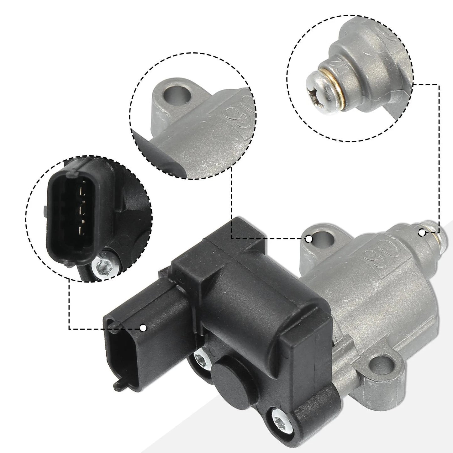 Idle Air Control Valve for Kia Hyundai 2003-2010 (2 x IACV)