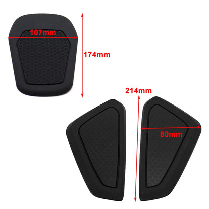 Black Tank Pad Protector Decals for Honda Rebel 1100 CMX1100 (2021-2022)