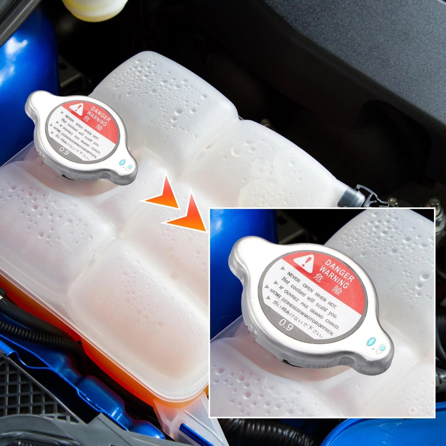 Radiator Coolant Reservoir Cap for Toyota Avalon (1996-1998)