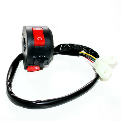 8 Wire Kill Start Light Switch Button Housing for 125cc PIT Quad ATV