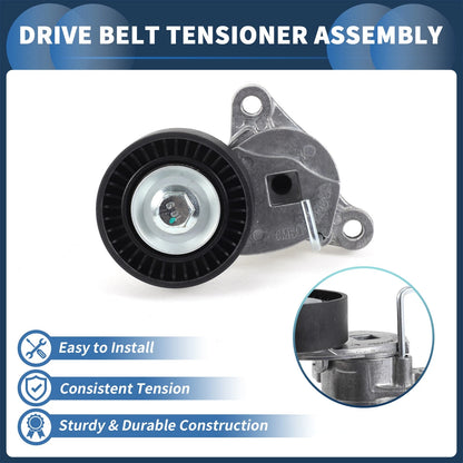 Belt Tensioner for Ford Focus (2012-2020) - Durable Metal Component, 1 Pcs