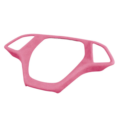 Suede Steering Wheel Cover for Chevrolet Corvette C7 (2014-2019) Pink