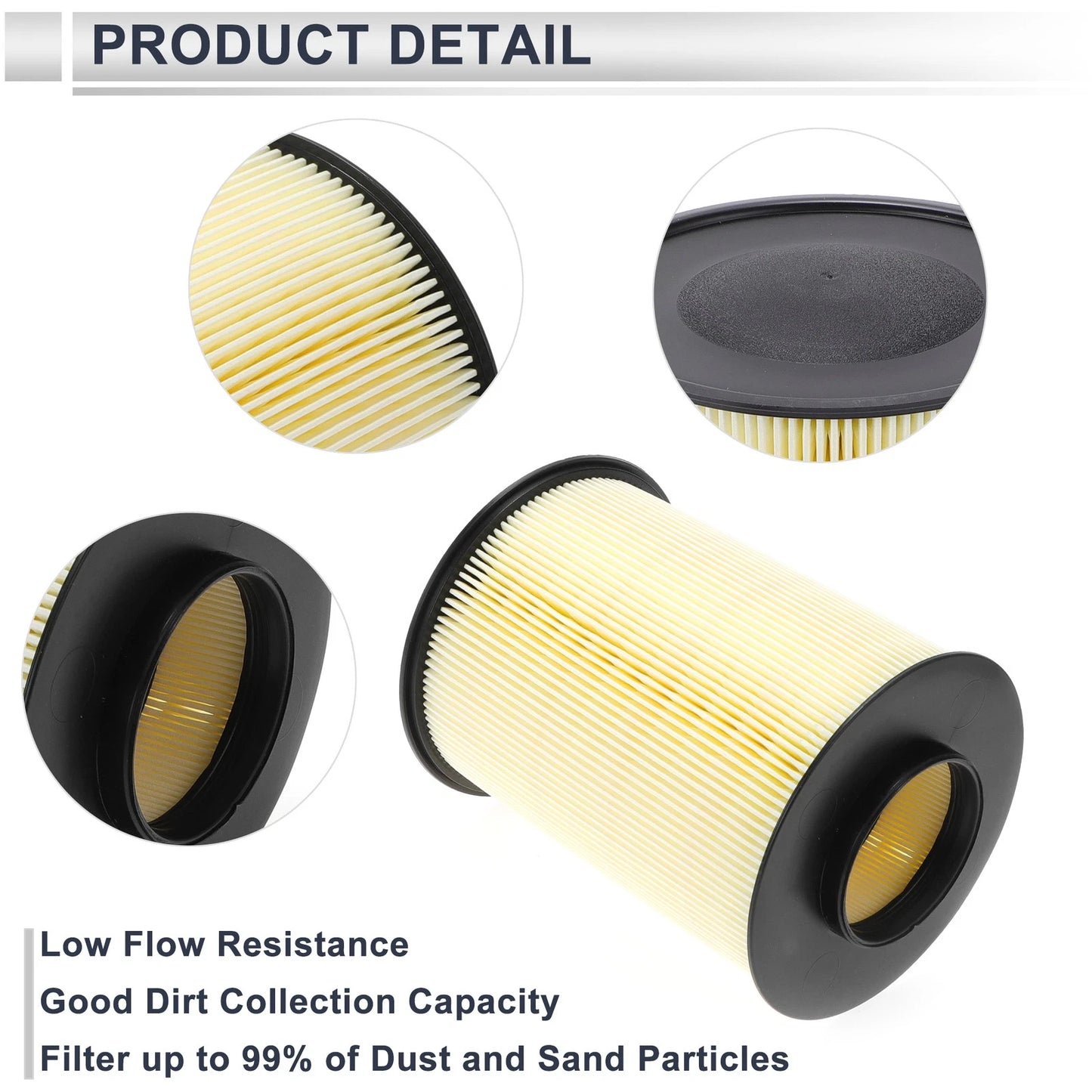Engine Air Filter for Ford Escape L4 2.0L (2013-2019) - 1 x Pcs