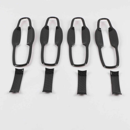 Door Handle Bowl Lid Cover Trim for Jeep Grand Cherokee 2014-2021 Carbon Fiber