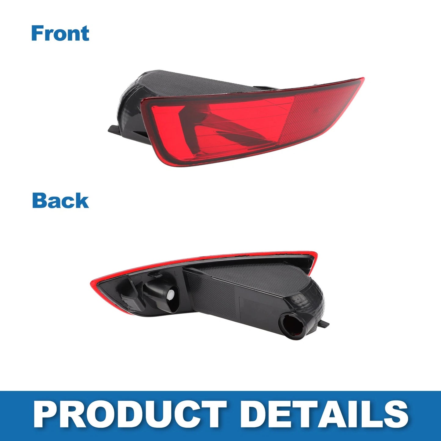 Left Rear Bumper Tail Light Shell for Volvo XC60 (2008-2013)