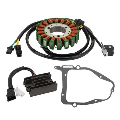 Stator Coil+Regulator Rectifier+Gasket for Suzuki TU250X (2009–2012)