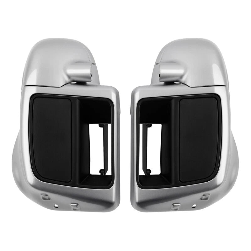 Lower Vented Fairings for Harley Street Glide (2014-2023) Silver Pearl