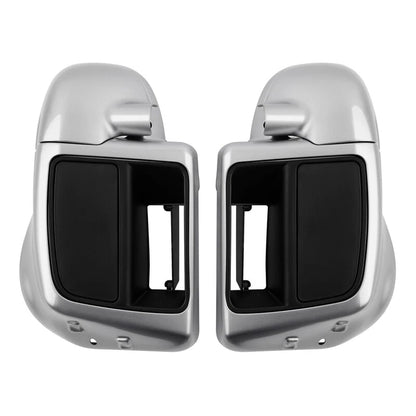 Lower Vented Fairings for Harley Street Glide (2014-2023) Silver Pearl