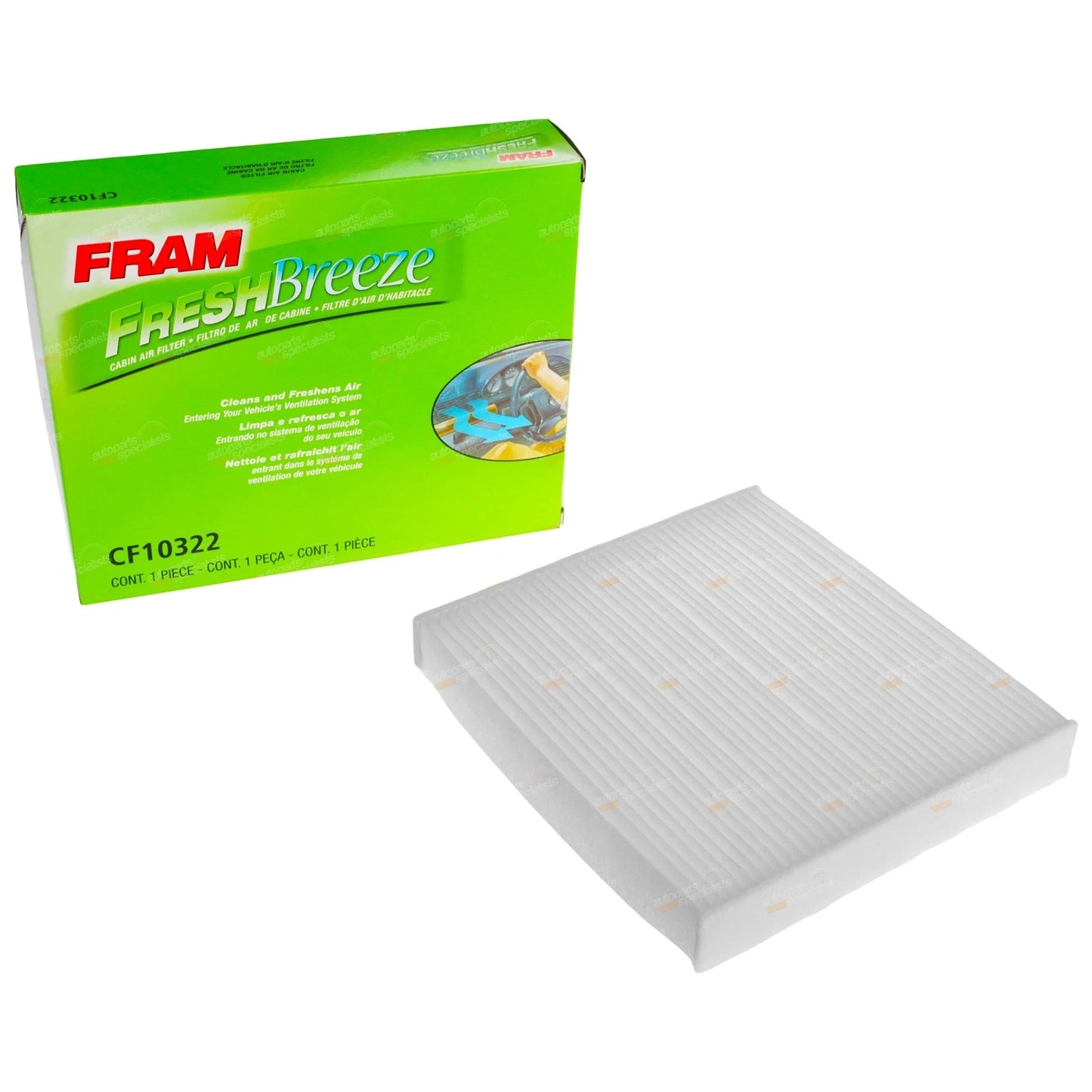 Cabin Filter Cleaner for Toyota Kluger (2014–2017)