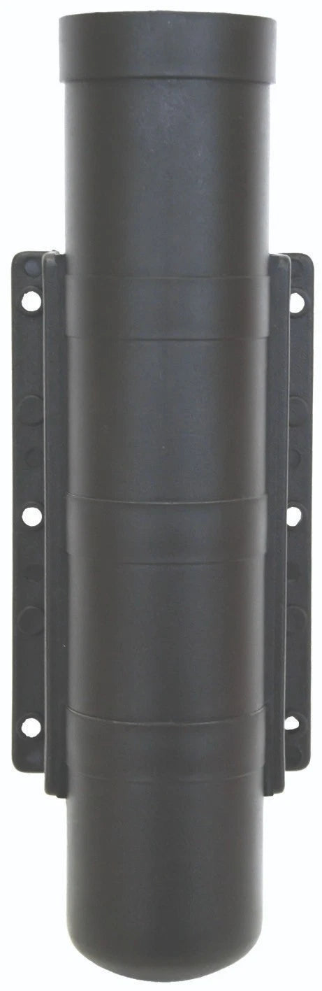 Fishing Rod Holders x 2 Side Mount for Boat - Black