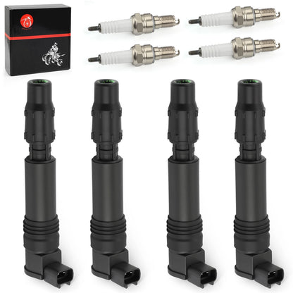 Ignition Coils for Honda CBR954RR 2002-2003 w/Iridium Spark Plug