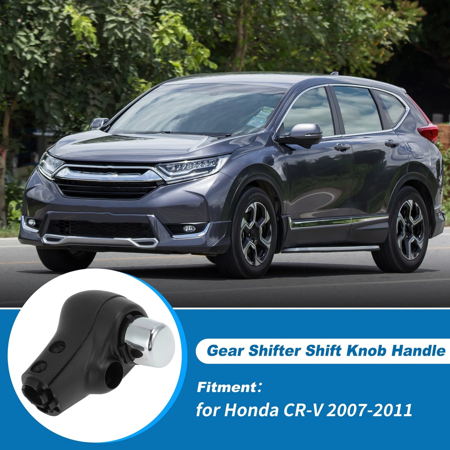 Gear Shifter Shift Knob Handle for Honda CR-V (2007-2011)