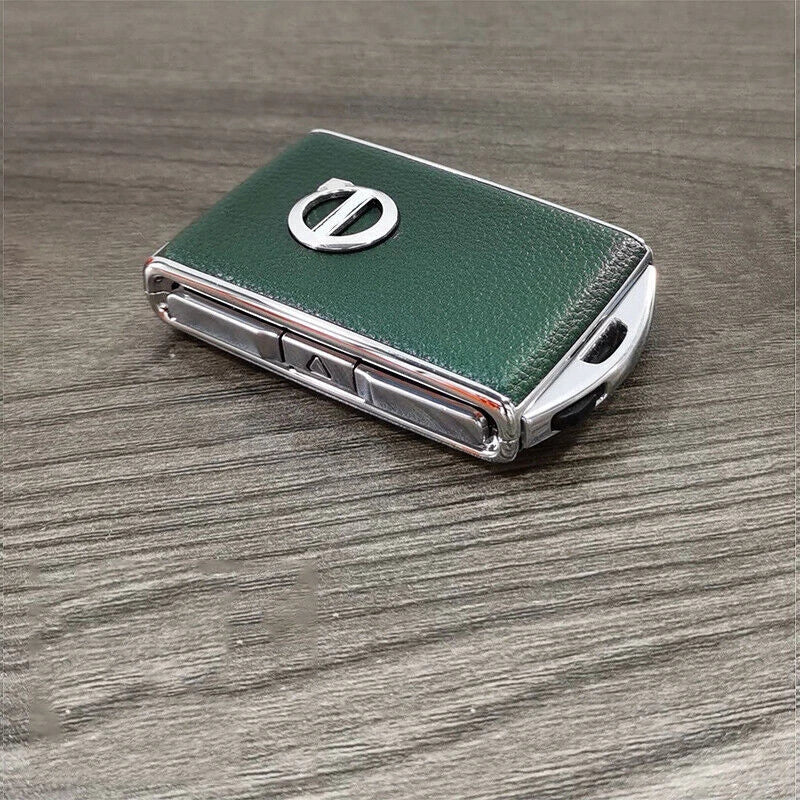 Leather Car Key Fob Case Cover Remote Keychain for Volvo XC90 XC60 S90 V90