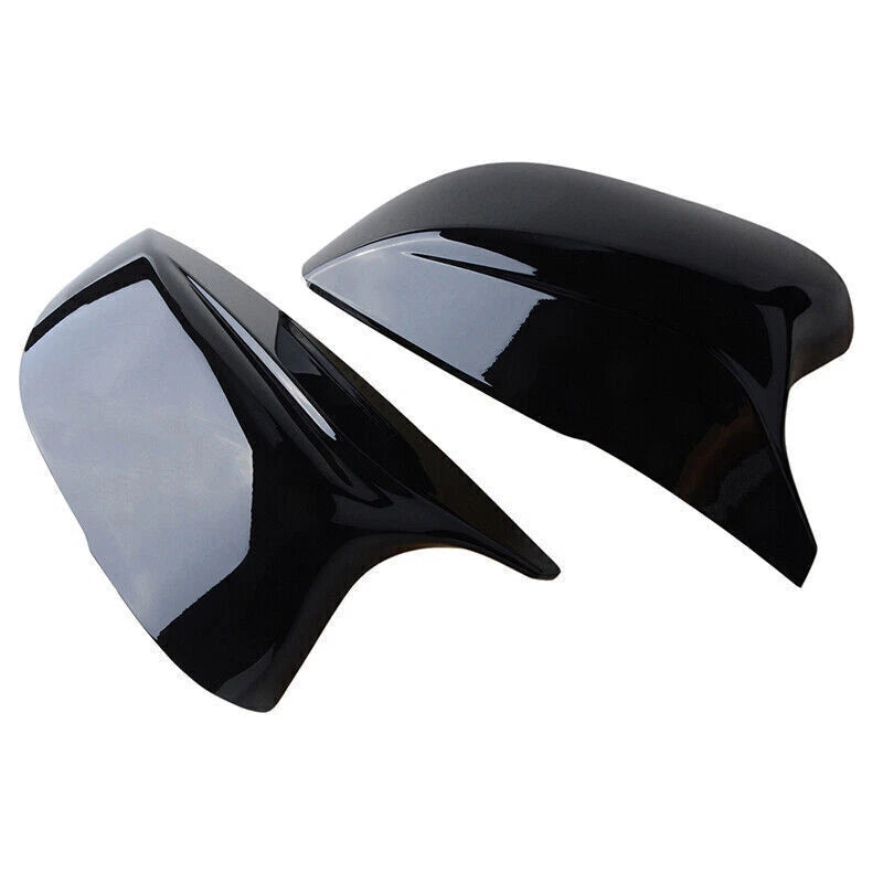 M3 Style Rearview Mirror Cover Caps for Infiniti Q50 Q60 (2014-2022) Gloss Black
