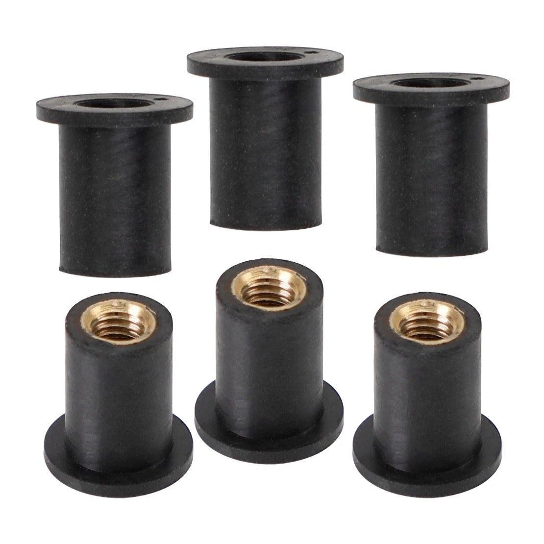 Windscreen Well Nuts M5 10x for Motorcycle Windshield 5mm Nut