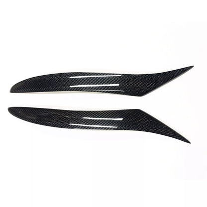 Front Headlight Eyebrow Trim 1 Pair for Mazda RX-8 (2009-2012)