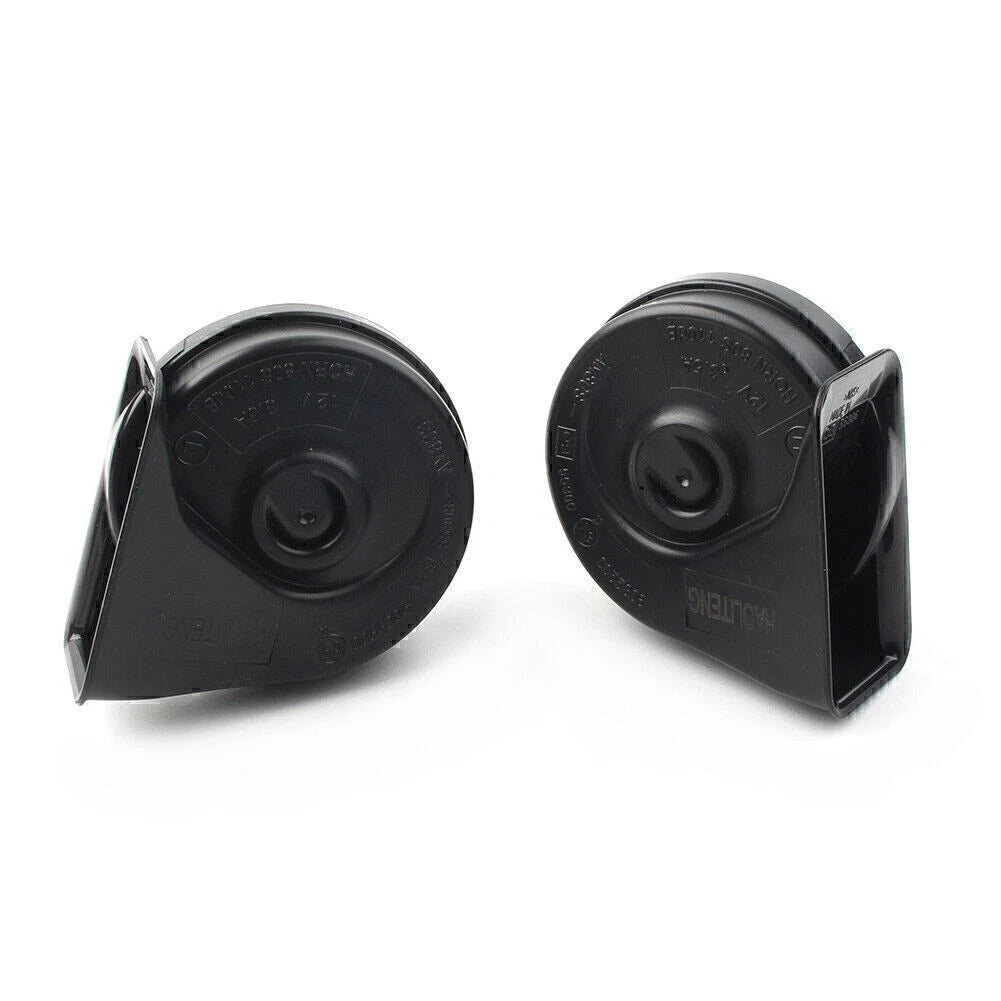 12V Snail Horn 125dB Waterproof Loud Dual Pitch for Honda Ford BMW Universal