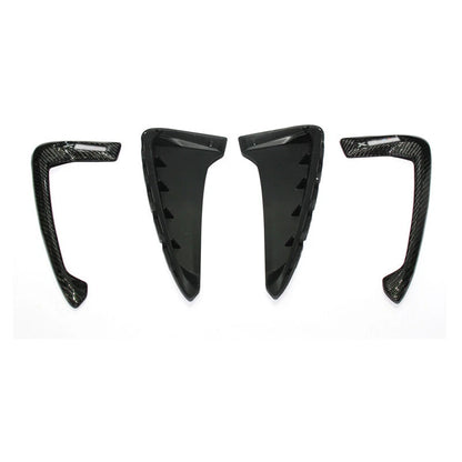 Carbon Fiber Side Air Vent Fender Trim Cover Fit for 2015+ BMW X5 F15 X5M F85