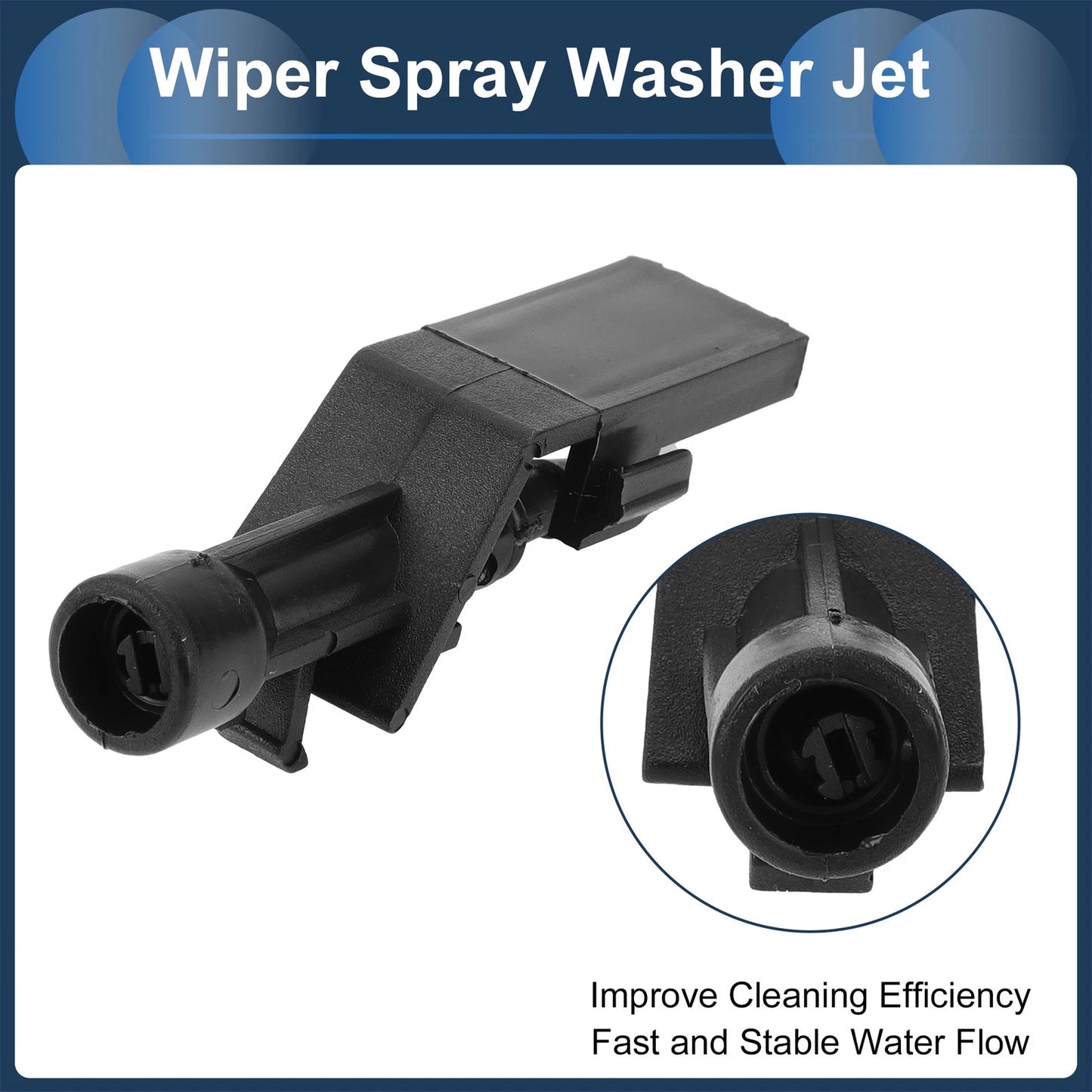 Windshield Washer Nozzle & Fluid Hose for Honda (2016-2023)