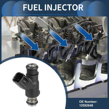 Fuel Injector 3.5L for Chevrolet Impala LS LT (2007 - 2010) 1 Pc