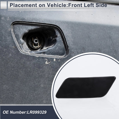 Front Left Bumper Headlight Washer Nozzle Cover for Land Rover Range