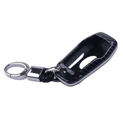 Carbon Fiber Texture Smart Key Cover for Ford Mondeo (2015-2023)