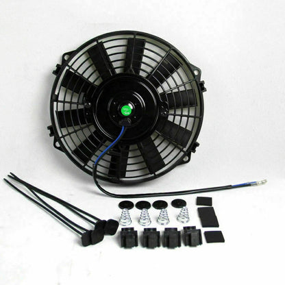 9" 12V 80W Electric Radiator Cooling Fan & Mounting Kits for Holden Commodore