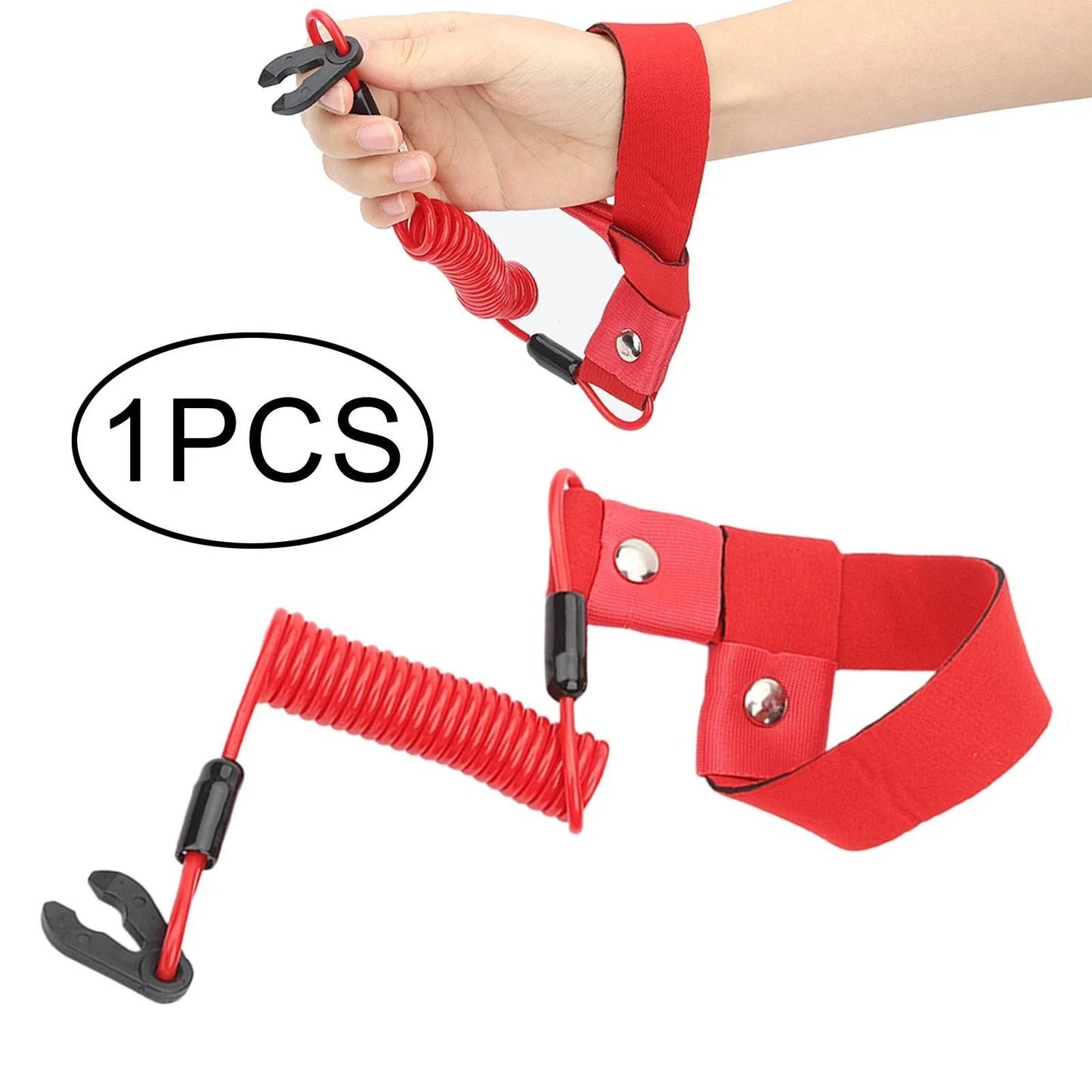 Boat Kill Switch Lanyard for Outboard Engines, Compatible with All Models