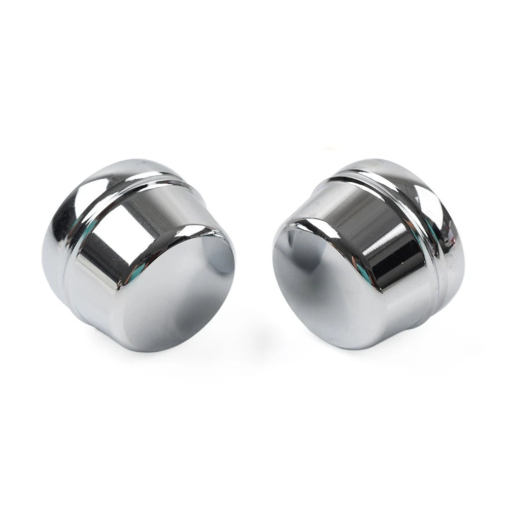 Front Axle Cap Nut Covers for Harley Touring Road King Electra Glide (2000-07)